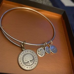 Alex and Ani Connecticut College Bracelet RARE!.